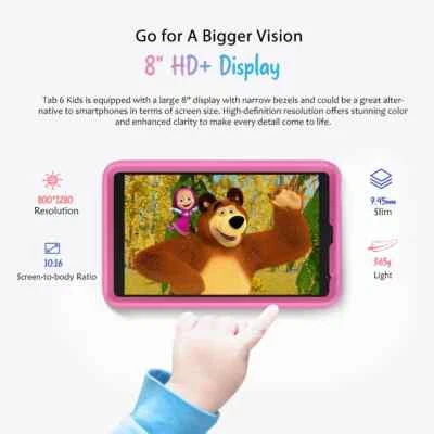 Tab Tablet 3GB RAM 32GB ROM Android 11 Tablets 5580mAh  8 inch 1280*800 Display - Image 1 of 4