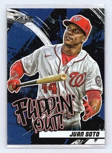 Juan Soto 2022 Topps Fire Flippin' Out FO-8 Washington Nationals - Foto 1 di 2