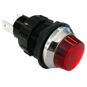 ROT NEON KONTROLLLEUCHTE LAMPE 230V 20mm LOCH PANEL HALTERUNG FRITTEUSE GRILLPLATTE OFEN - Bild 1 von 24