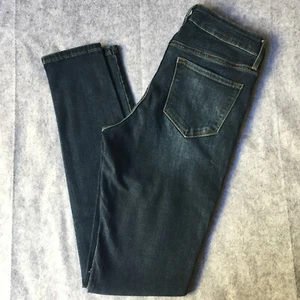 Old Navy Rockstar Mid-Rise Skinny Stretch Jeans, Women size 4L (Color Medium Blu - Picture 1 of 10