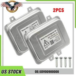 2x HID Xenon Ballast Control Unit 5DV00900000 For BMW E60 E61 E65 E66 E70 X5 X6 - Picture 1 of 10