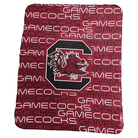 South Carolina Gamecocks Classic Fleece Blanket Cover