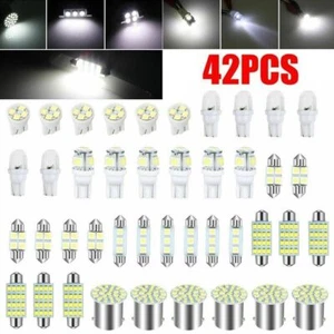 Accessories Combo LED Car Interior Light Dome Map Door License Plate Lights Bulb - Imagen 1 de 15