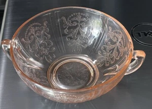 Pink American Sweetheart Cream Soup Bowl - Picture 1 of 7