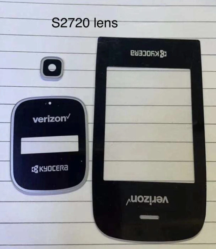 Las 3 lentes Kyocera Cadence S2720. Pieza de repuesto (incluye adhesivo para lente) Foto 1 de 1