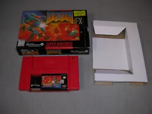 DOOM (SNES Super NES Nintendo) nur Spiel & Box, kein Handbuch - Bild 1 von 2