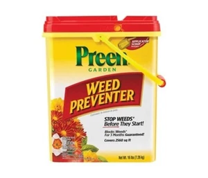 Preen Garden Weed Preventer, 16 Lb - Covers 2560 SQ FT Applicator Scoop Included - Picture 1 of 4
