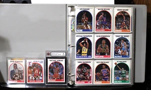 1989-90 NBA Hoops Basketball Cards Complete Set 1-300 Jordan PSA #200 PSA 6 - Picture 1 of 7