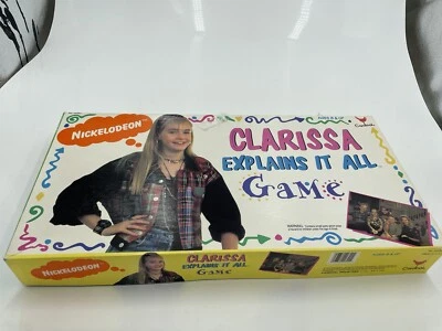 Juego de mesa Clarissa Explains It All 1994 vintage 100 % completo Cardinal Foto 1 de 4