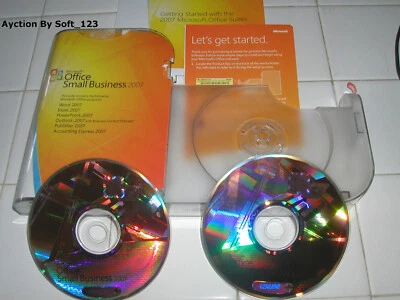 Microsoft Office 2007 Small Business Edition For 2PCs Full Ver MS SBE =NEW= - Image 1 of 4