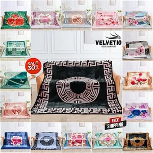 Luxury Reversible Blanket Warm & Cosy Thick Heavy Weight Throw Blanket King Size - Picture 1 of 100