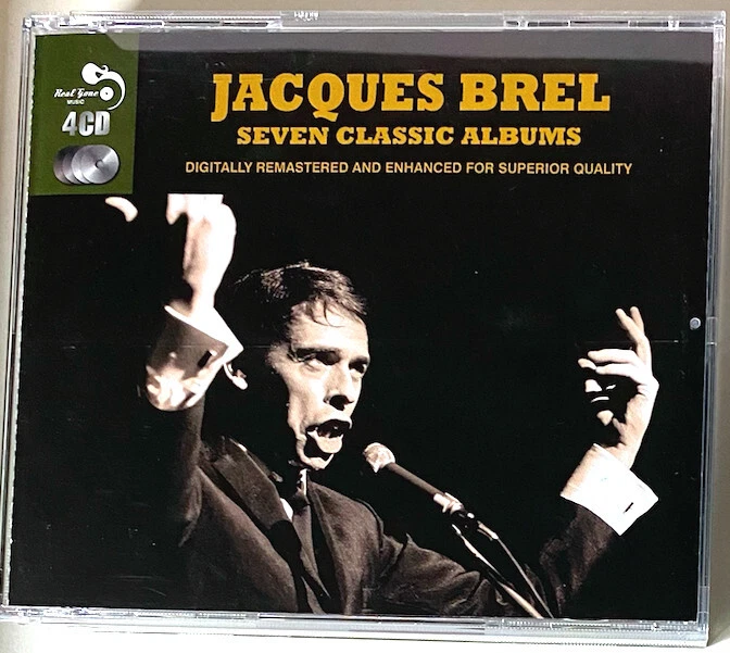Jacques Brel – Seven Classic Albums (4 CDs Remastered 2014) NEW - Bild 1 von 1