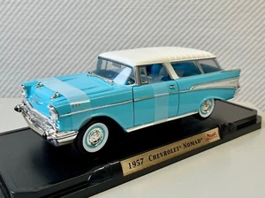 Modellauto 1957 Chevrolet Nomad Yat Ming 92088 1:18 Himmelblau Road Signature US - Bild 1 von 20