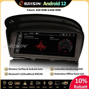8.8" DSP Android 13 GPS Autoradio 4G BMW 3er E90 E91 E92 5er 6er E60 E61 E63 E64 - Bild 1 von 24