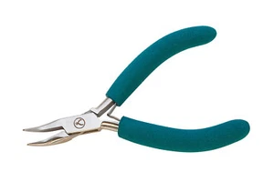 Baby Wubbers Bent Chain Nose Pliers Jewelry Beads Wire Metal Art Craft - Picture 1 of 1