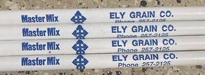 ELY GRAIN MASTER MIX NE AGRICULTURAL LOT 4 VINTAGE WOOD ADVERTISING PENCILS - Picture 1 of 3