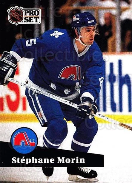1991-92 Pro Set French #201 Stephane Morin - Image 1 of 1