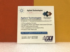 Agilent E1400-13618 Drivers for Windows 3.1, 95, 98, NT CD-ROM Software Manual - Picture 1 of 2