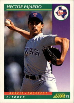 1992 Score #842 Hector Fajardo RC - NM - Image 1 of 2
