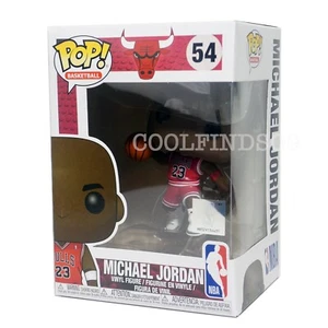 Funko Pop Michael Jordan #54 Chicago Bulls Jumpman with 0.5mm Soft Protector - Picture 1 of 8