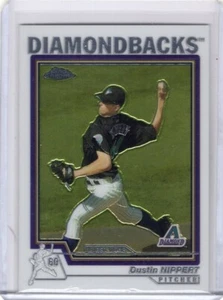 DUSTIN NIPPERT 2004 Topps Traded CHROME ROOKIE CARD #T195 - DIAMONDBACKS - Picture 1 of 1