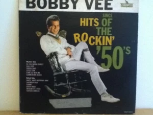 BOBBY  VEE          LP       HITS  OF  THE   ROCKIN   FIFTIES   - Picture 1 of 4