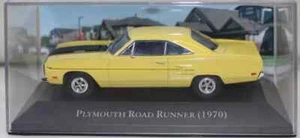 Collezione auto americana Plymouth Road Runner 1/43 mai aperta (1970) E7 - Foto 1 di 3
