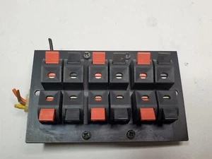 Onkyo TX-4500 Receiver PARTS - Speaker Connector Plate - Picture 1 of 4