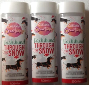 Cussons Creations Cinamon Sugar & Winter Sparkles Bath Soak 3x 500ml POST FREE