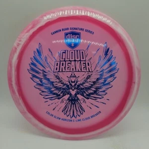Discmania Color Glow Horizon C-Line Cloud Breaker Gannon Buhr Pink-White/Blue  - Picture 1 of 4