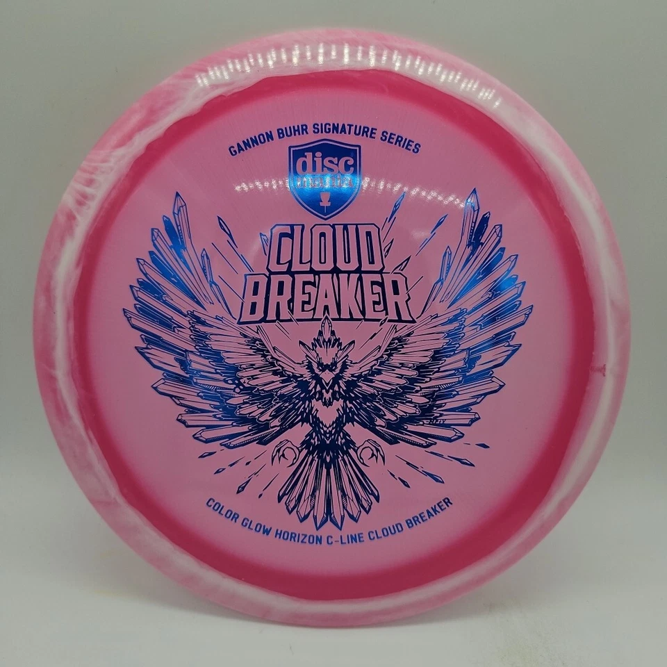 Discmania Color Glow Horizon C-Line Cloud Breaker Gannon Buhr Pink-White/Blue  - Image 1 of 4