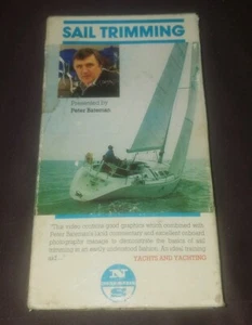 Sail Trimming Made Easy VHS Peter Bateman sailing yachts yachting tested - Picture 1 of 3
