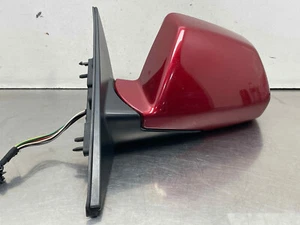 2010 Cadillac CTS OEM Left Hand Drivers Side Power Door Mirror Red 2008-2014 - Picture 1 of 12