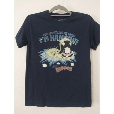 Goodie dos mangas "No te gustarás cuando estoy enojado." CAMISETA Azul Mujer S Foto 1 de 4