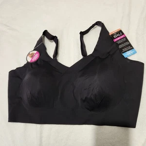 Bali BH Gr. 3XL schwarz wandelbare Träger kabellos leicht Stretch  - Bild 1 von 14