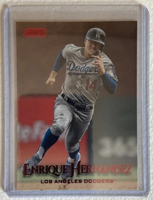 2019 Stadium Club Red Foil #103 Kike Hernandez - Image 1 of 2
