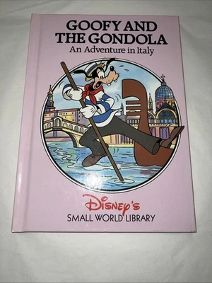 Goofy and the Gondola: An Adventure in Italy de Disney de colección | 1991 Nuevo de Lote Antiguo Foto 1 de 4