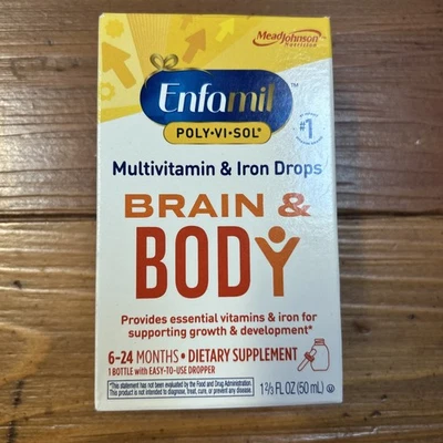 Enfamil Poly-Vi-Sol with Iron Drops | Multivitamin for Growth 50 ML Bottle - Image 1 of 4