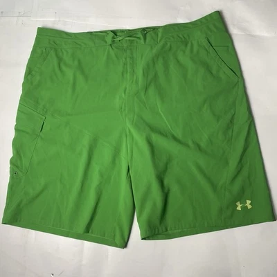 Bañador Under Armour verde para hombre playa pesca carga talla 44 Foto 1 de 4