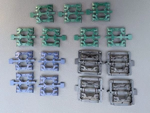 Herpa, verschiedene LKW Stoßstangen, Bastellteile für Umbauer, 1/87 - Bild 1 von 11