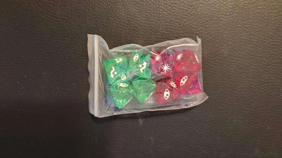 Star Wars X Wing Miniatures Sparkling Promo Dice Set - Image 1 of 1