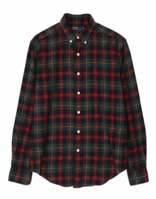 POLO RALPH LAUREN Boys Flannel Shirt 14-15 Years Medium  Multicoloured AR02 - Image 1 of 4