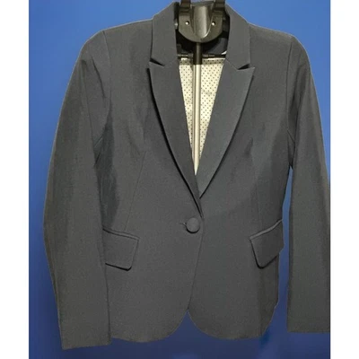 Luvamia темно-синий Blazer карман одна кнопка размер средний - Изображение 1 из 4