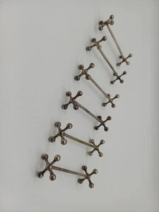 Konvolut 6 Messerbänkchen versilbert antik vintage - Bild 1 von 4