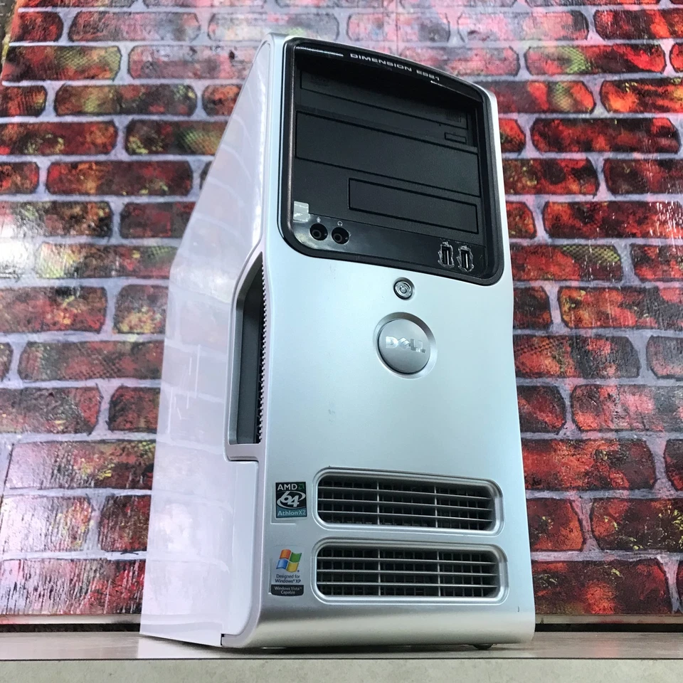 Dell Dimension E521 PC jogos retrô AMD Athlon 2.00GHz 1GB RAM (Windows XP MCE) - Imagem 1 de 4