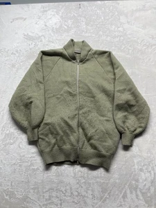 Essentials Fear Of God Suéter Mujer XS Cremallera Completa Tejido Cárdigan Chaqueta Pullover - Imagen 1 de 10