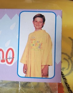 New NIB Children's Rain Poncho New Kid On A Block Vintage  Unisex One Size - Picture 1 of 2