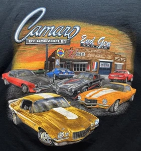 Chevy Chevrolet Camaro Garage 2nd Generation Short Sleeve T-Shirt XL Great Cond. - Picture 1 of 5