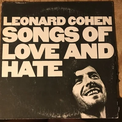 Leonard Cohen Songs of Love and Hate LP 1971  [Columbia C 30103] US OG VG+ Foto 1 de 4