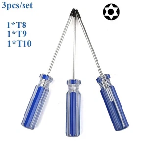 3PCS Cacciavite Magnetico T8/T9/Cacciaviti Magnetici di Precisione,Per PS 3 - Picture 1 of 12